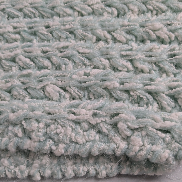 Vintage Custom Classics by MS Open Knit Sweater Women's Sz L Short sleeve Green - Picture 5 of 11